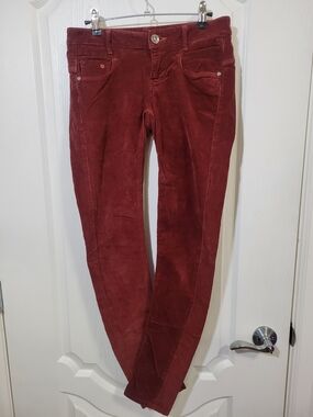 G-Star Corduroy Womens Mid Rise Skinny Jeans 25x32